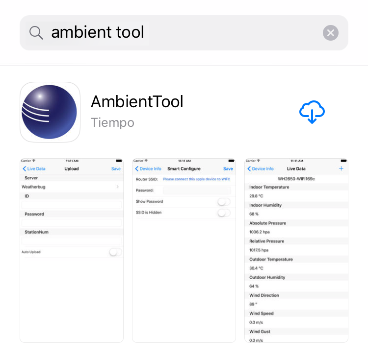 AmbientTool App