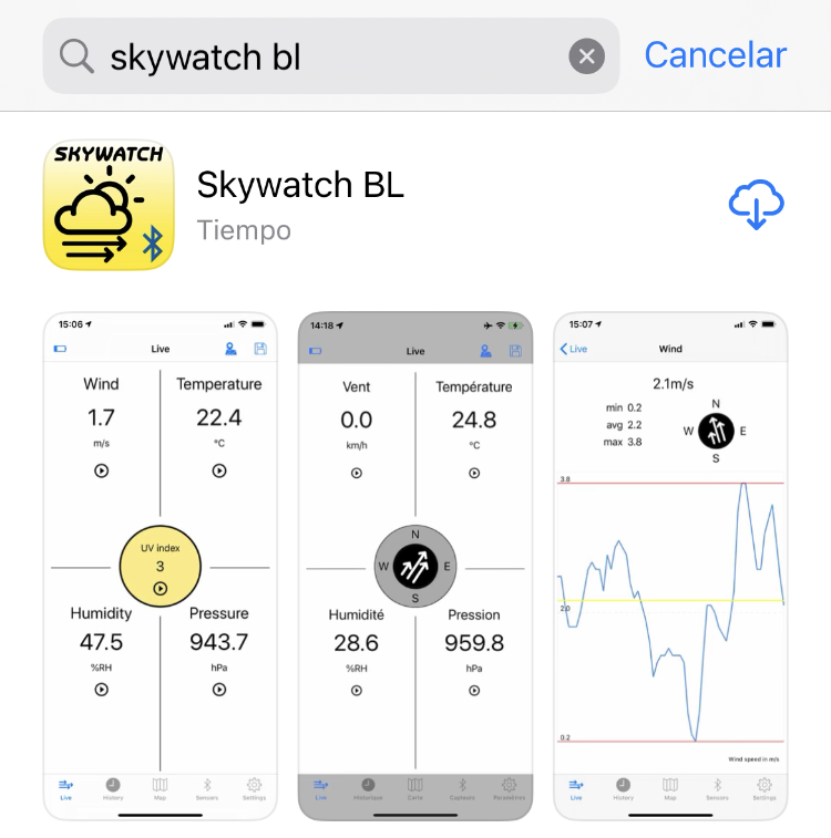 Skywatch BL App